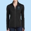 Ladies Sport Wick ® Stretch Contrast Full Zip Jacket Thumbnail